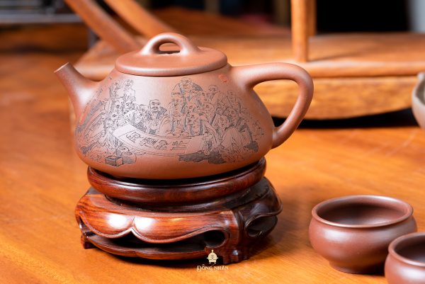 Ấm Tử Sa Thạch Biều