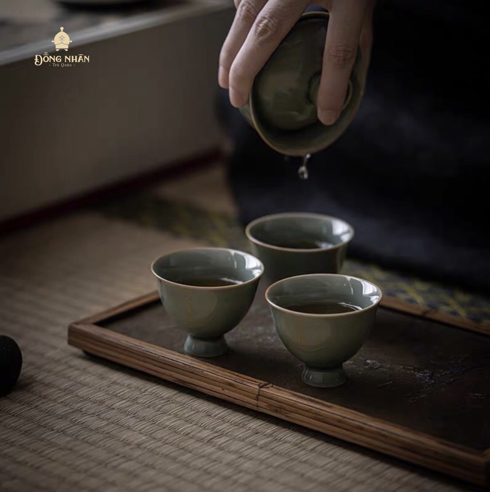 Bộ Chén Khải Cao Cấp