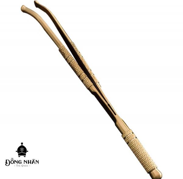 Kẹp Dao Tách Trà Bằng Đồng