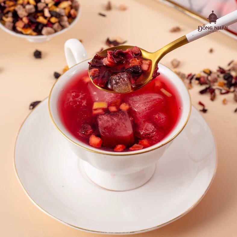 Trà Hoa Quả Kem Dâu - Cream Strawberry
