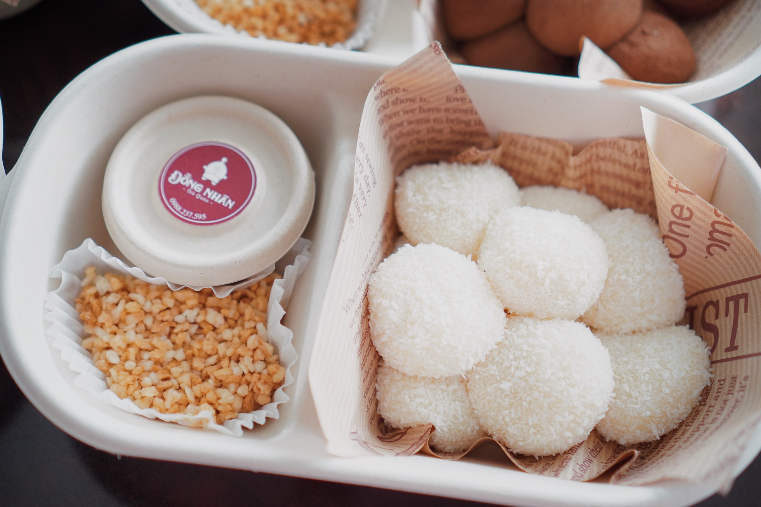 Bánh Mochi chấm kem sữa size L